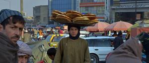 Straßenszene in Kabul 