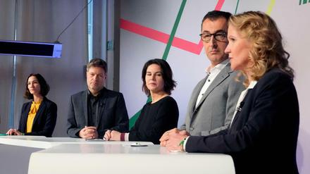 Die Ministerriege der Grünen.