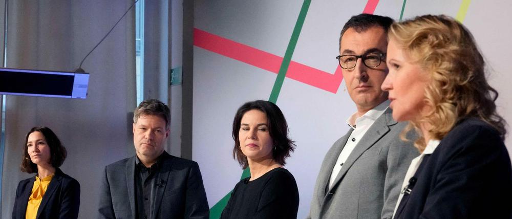 Die Ministerriege der Grünen.