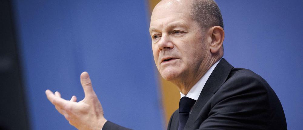 Vizekanzler Olaf Scholz fordert 30 Millionen Impfungen bis Weihnachten.