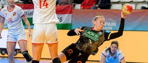 Meike Schmelzer warf sich gegen Tschechien voll rein.