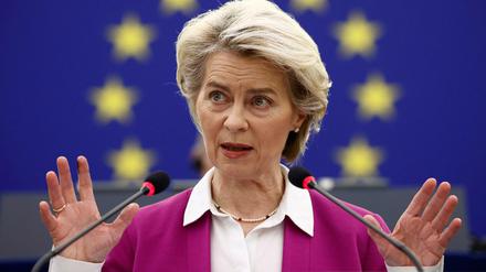 Ursula von der Leyen, Präsidentin der Europäischen Kommission.