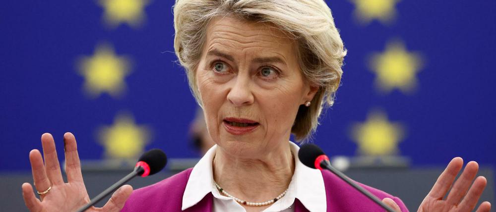 Ursula von der Leyen, Präsidentin der Europäischen Kommission.