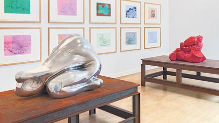 Thomas Schütte greift bei den Skulpturen und Grafiken seiner Serie „Frauen“ auf Bilder aus der Kunstgeschichte zurück. 