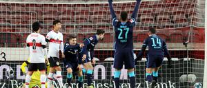 Hertha BSC spielte am Sonntag gegen den VfB Stuttgart 2:2.