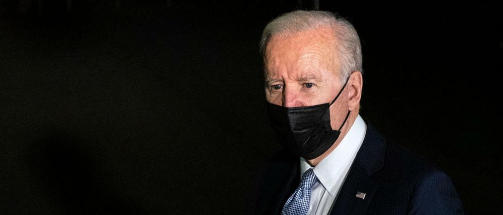 US-Präsident Joe Biden. (Photo by ANDREW CABALLERO-REYNOLDS / AFP)