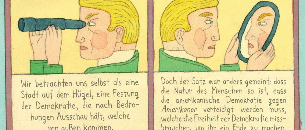 Perspektivwechsel: Eine Szene aus „Über Tyrannei“.