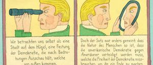 Perspektivwechsel: Eine Szene aus „Über Tyrannei“.