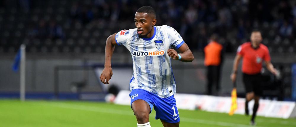 Myziane Maolida hat in vier Bundesligaspielen für Hertha BSC ein Tor geschossen. 
