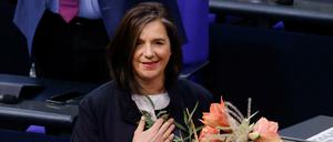 Katrin Göring-Eckardt ist neue Vizepräsidentin des Bundestags.