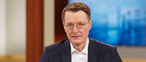 Karl Lauterbach am Sonntag bei "Anne Will". Das hat Olaf Scholz endgültig überzeugt.