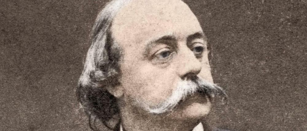 Gustave Flaubert (1821-1880); ein Foto, das um das Jahr 1870 aufgenommen wurde.