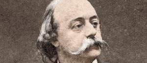 Gustave Flaubert (1821-1880); ein Foto, das um das Jahr 1870 aufgenommen wurde. 