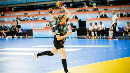 Marlene Kalf erzielte gegen die Republik Kongo ihr 100. Länderspieltor.