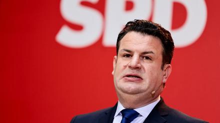 Hubertus Heil, Bundesminister für Arbeit und Soziales, in Berlin am 6. Dezember
