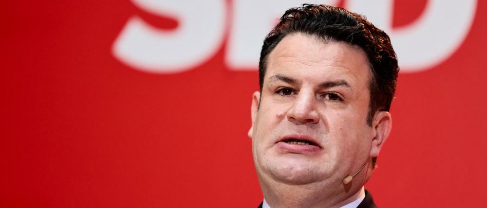 Hubertus Heil, Bundesminister für Arbeit und Soziales, in Berlin am 6. Dezember