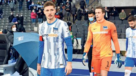 Anführer? Niklas Stark (vorne) stand in dieser Saison immer in der Startelf – außer als er einmal verletzt war und als der neue Trainer Tayfun Korkut sein Debüt feierte.