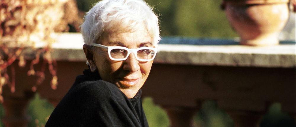 Die Regisseurin Lina Wertmüller.
