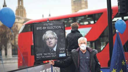 Auf Wiedersehen. Boris Johnson unterliefen in den vergangenen Wochen einige Pannen.
