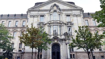 Das neubarocke Gebäude vom Kriminalgericht Moabit.