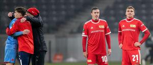 Für Unions Max Kruse und Grischa Prömel endete die Europapokalsaison am Donnerstagabend im Olympiastadion.
