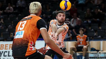 Der argentinische Libero Santiago Danani hat in Berlin mittlerweile eine Führungsrolle eingenommen.