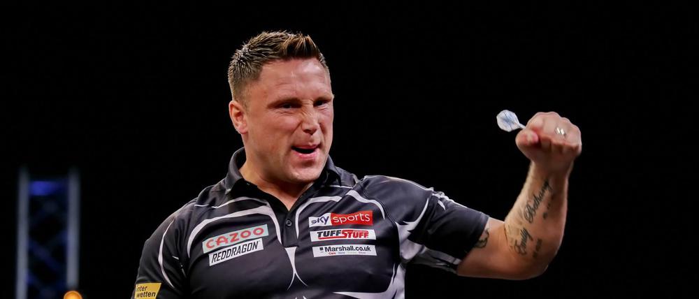 Gerwyn Price, Spitzname "The Iceman", triumphierte bei der letzten Weltmeisterschaft.
