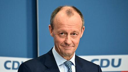Endlich am Ziel: Friedrich Merz.