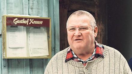 Horst Krause bereitet sich auf den neunten Film der nach ihm selbst benannten RBB- Reihe vor. Der Arbeitstitel lautet "Krauses Weihnacht".