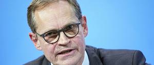 Nur noch eine Woche im Amt: Berlins Regierender Bürgermeister Michael Müller (SPD).