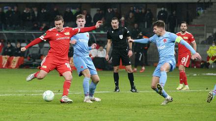 Max Kruse erzielte gegen Slavia Prag den 1:1-Ausgleich, dennoch reichte es nicht zum Weiterkommen. 