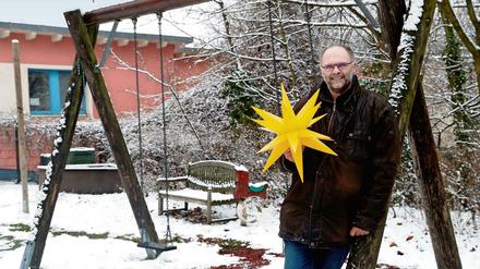 Martin Breibert, der Leiter des Kinderschutz-Zentrums Berlin, wünsche für seine Schützlinge eine neue Schaukel. 
