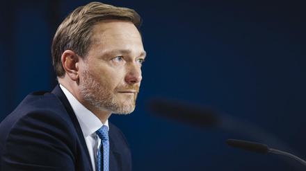 Der Bundesfinanzminister Christian Lindner (FDP).