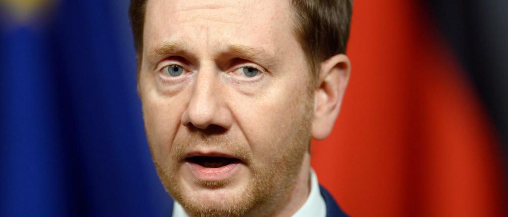 Michael Kretschmer (CDU), Ministerpräsident von Sachsen