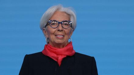 Christine Lagarde, Präsidentin der Europäischen Zentralbank, am Freitag.