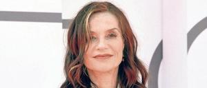 Die französische Star-Schauspielerin Isabelle Huppert.