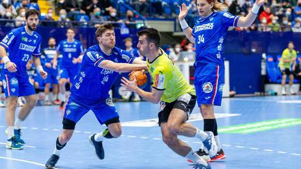 Gegen TBV Lemgo Lippe unterlagen die Füchse Berlin letztlich und schieden damit aus dem Pokal aus.