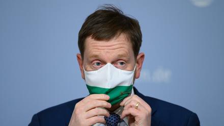 Bedroht. Michael Kretschmer, Ministerpräsident von Sachsen.
