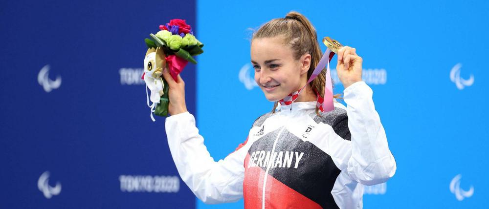 Elena Semechin gewann sie Gold bei den Paralympics von Tokio