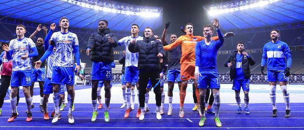 "All I want for Christmas..." Herthas Spieler können sich auf besinnliche Feiertage freuen.