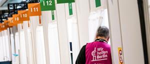 Impfzentrum am ICC in Berlin