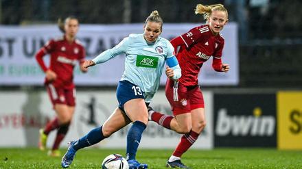 Gegen den FC Bayern waren Isabel Kerschowski und ihrer Potsdamer Kolleginnen nahe dran Sieg.