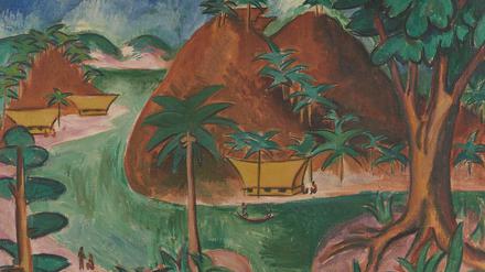 Trügerische Idylle. Max Pechsteins "Chogealls" von 1917, Kunstsammlungen Chemnitz.