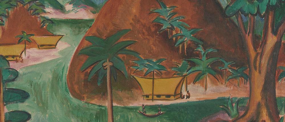 Trügerische Idylle. Max Pechsteins "Chogealls" von 1917, Kunstsammlungen Chemnitz.