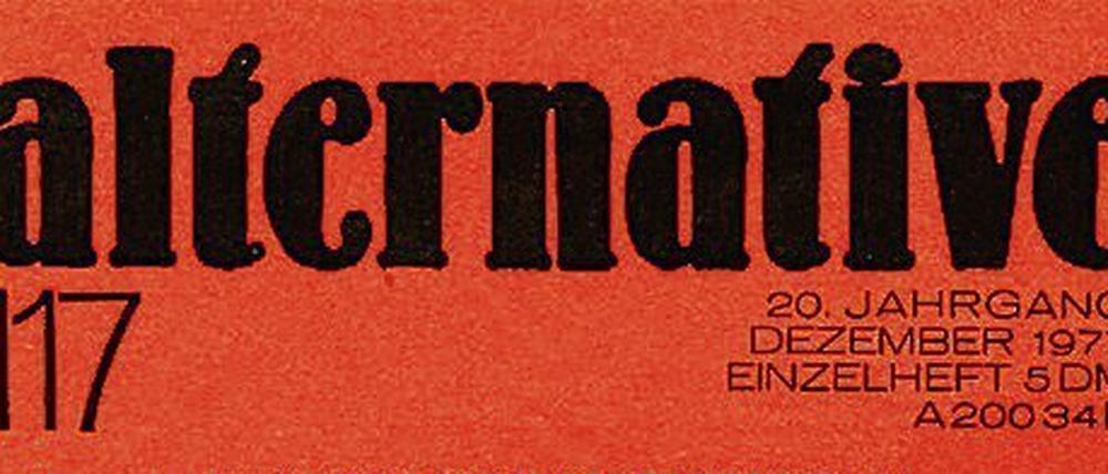 Große Gedanken im Schulheftformat. Ein Cover der "alternative".