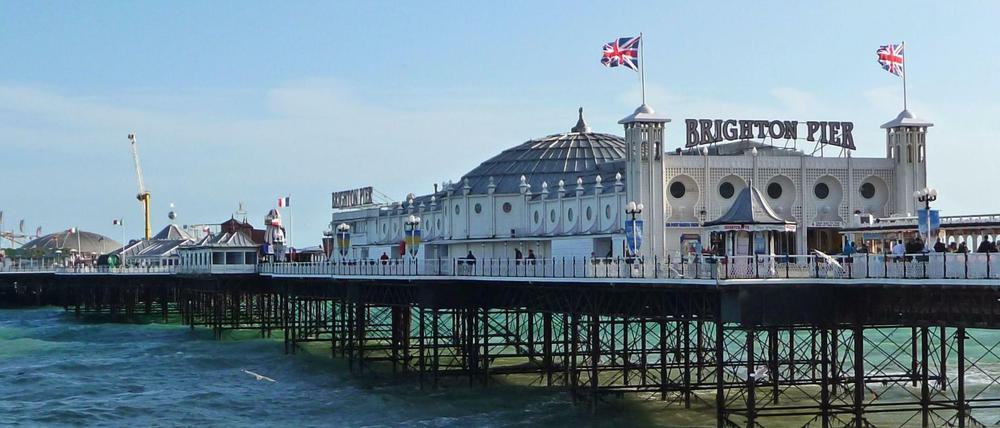 Die historischen Piers künden von den Glanzzeiten des British Empire. 