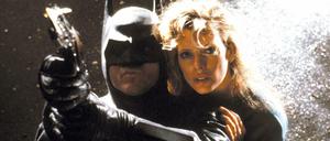 Rächer mit Schmollmund: Michael Keaton und Kim Basinger in der Batman-Verfilmung von 1989.