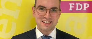 Der neue Landesvorsitzende Zyon Braun.