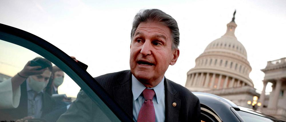 Er will nicht soviel Sozialpolitik: Der demokratische Senator Joe Manchin.