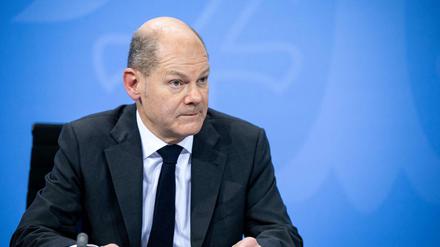 Nachdenklich geworden? Bundeskanzler Olaf Scholz am Dienstag nach der Runde mit den Ministerpräsidenten.